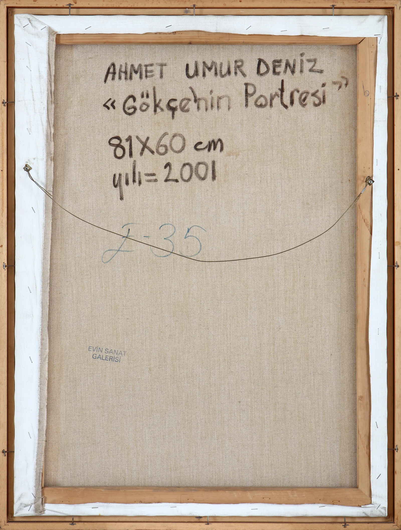 Ahmet Umur Deniz - Gökçe'nin portresi - 2001 – görsel 4