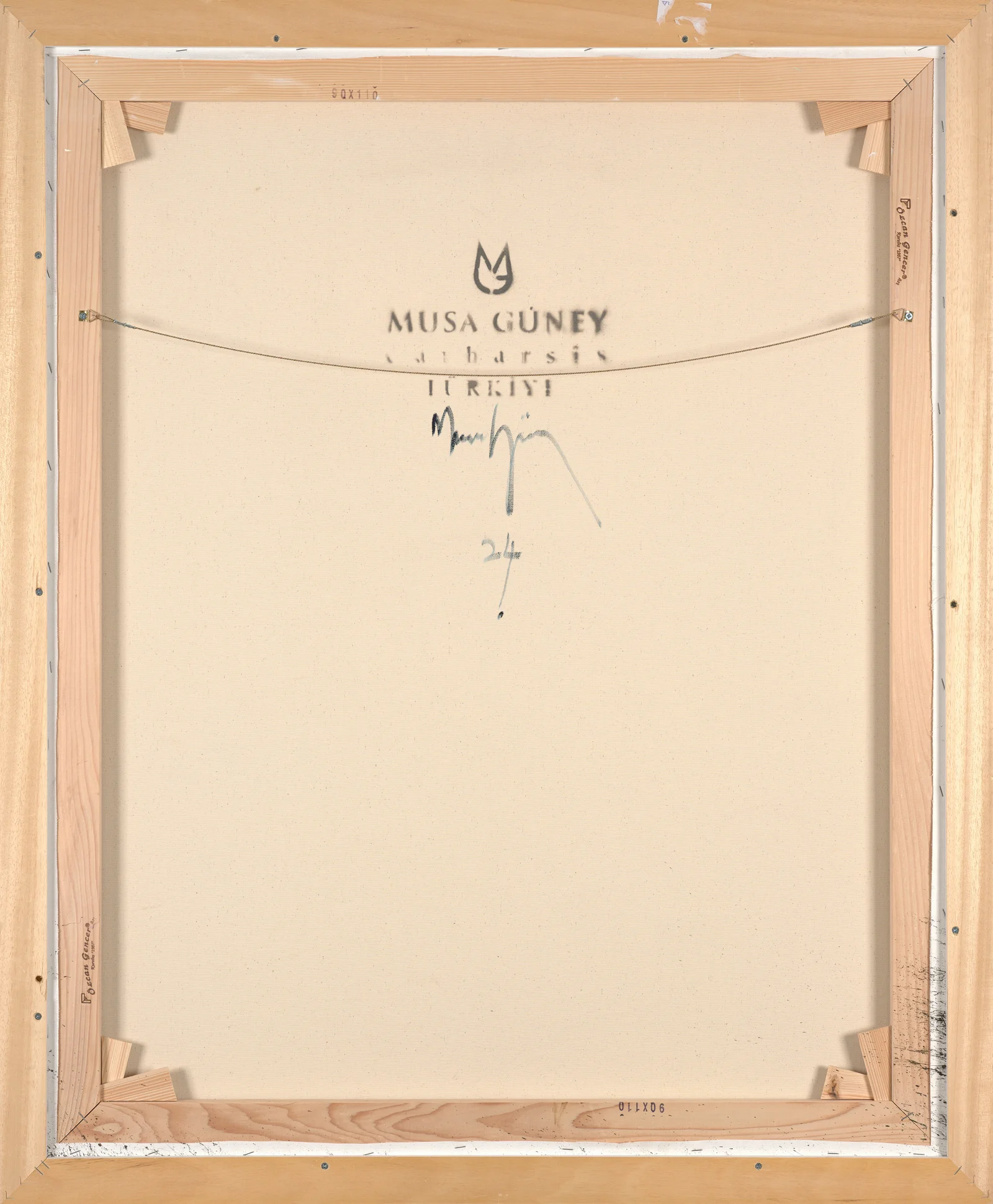 Musa Güney - Soyut Kompozisyon - 2024 – görsel 5