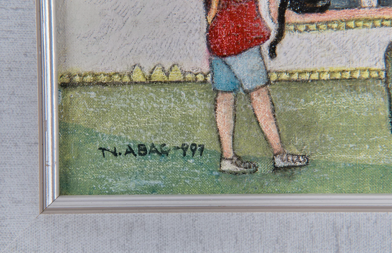 Nuri Abaç - Figüratif Kompozisyon - 1997 – görsel 3