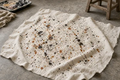 Unstretched canvas
