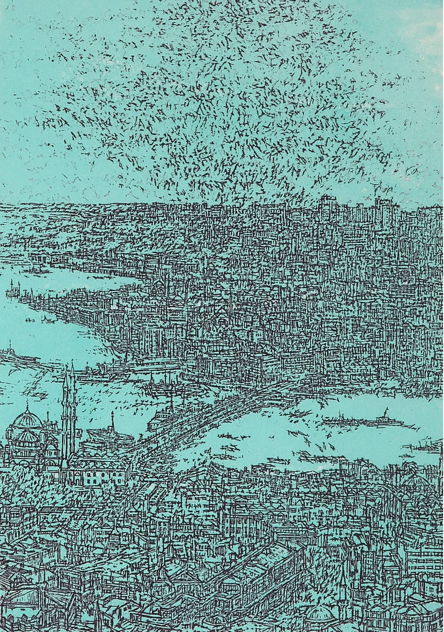 Devrim Erbil - İstanbul Yeni Cami’den Haliç’e Bakış