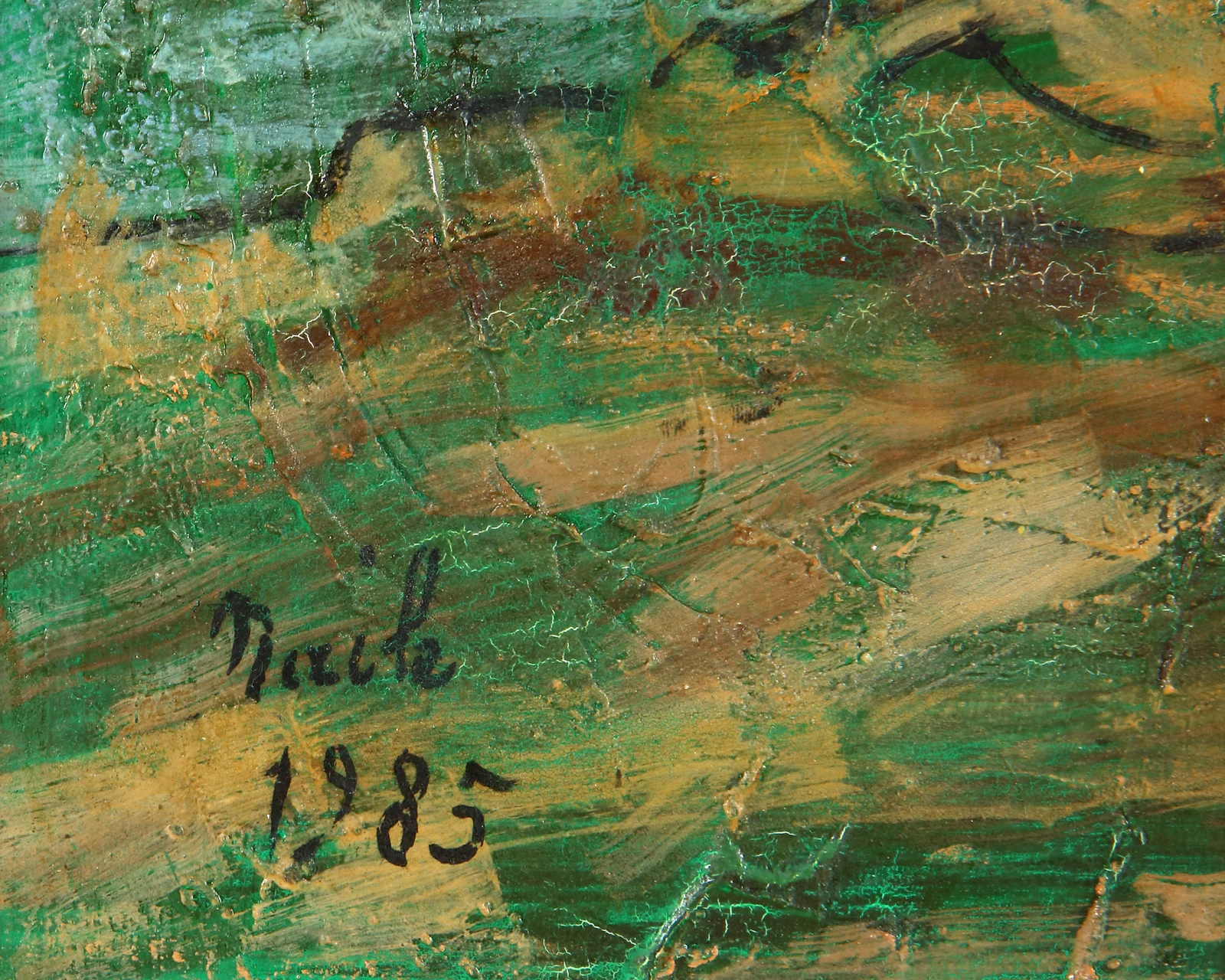 Naile Akıncı - Peyzaj - 1985 – görsel 3