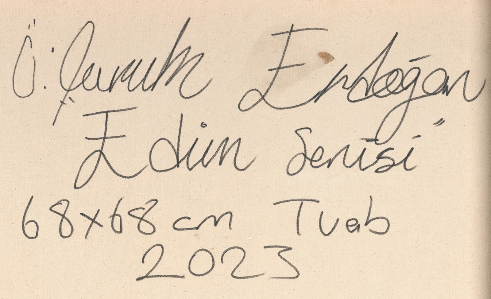 Ömer Faruk Erdoğan - "Her nesne biricik ve kendine özeldir" Edim serisi - 2023 – görsel 3