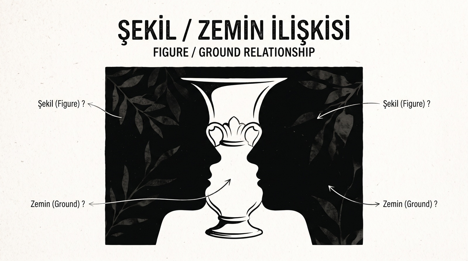 Figure/ground relationship