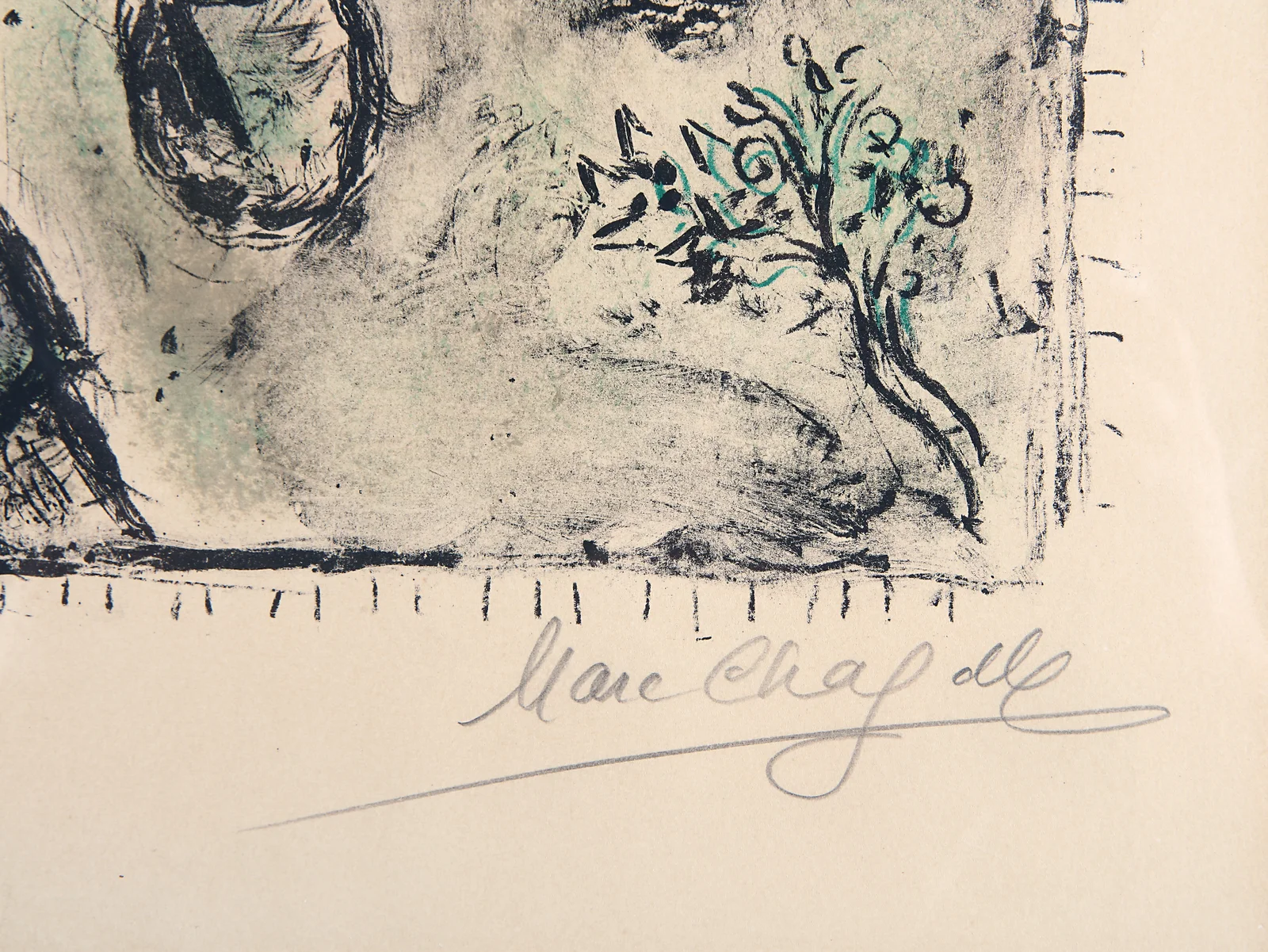 Marc Chagall - Entre Printemps et Été / Literature MOURLOT 687 / Eser yurt dışı müzayede çıkışlıdır. - 1973 – görsel 3