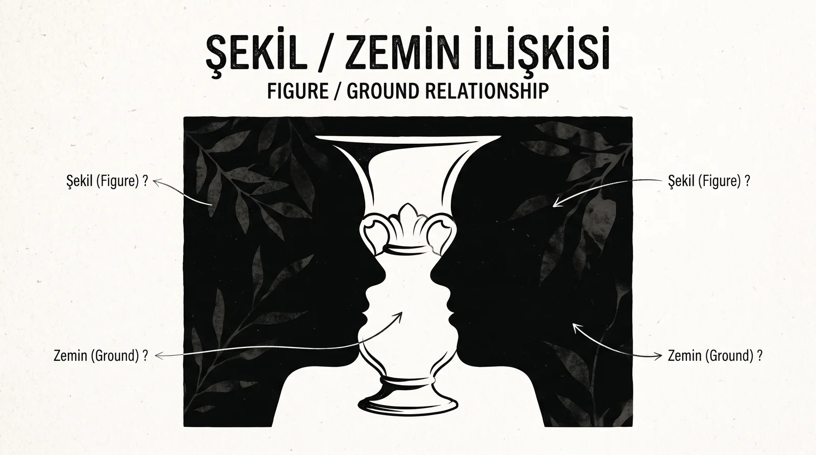 Figure/ground relationship