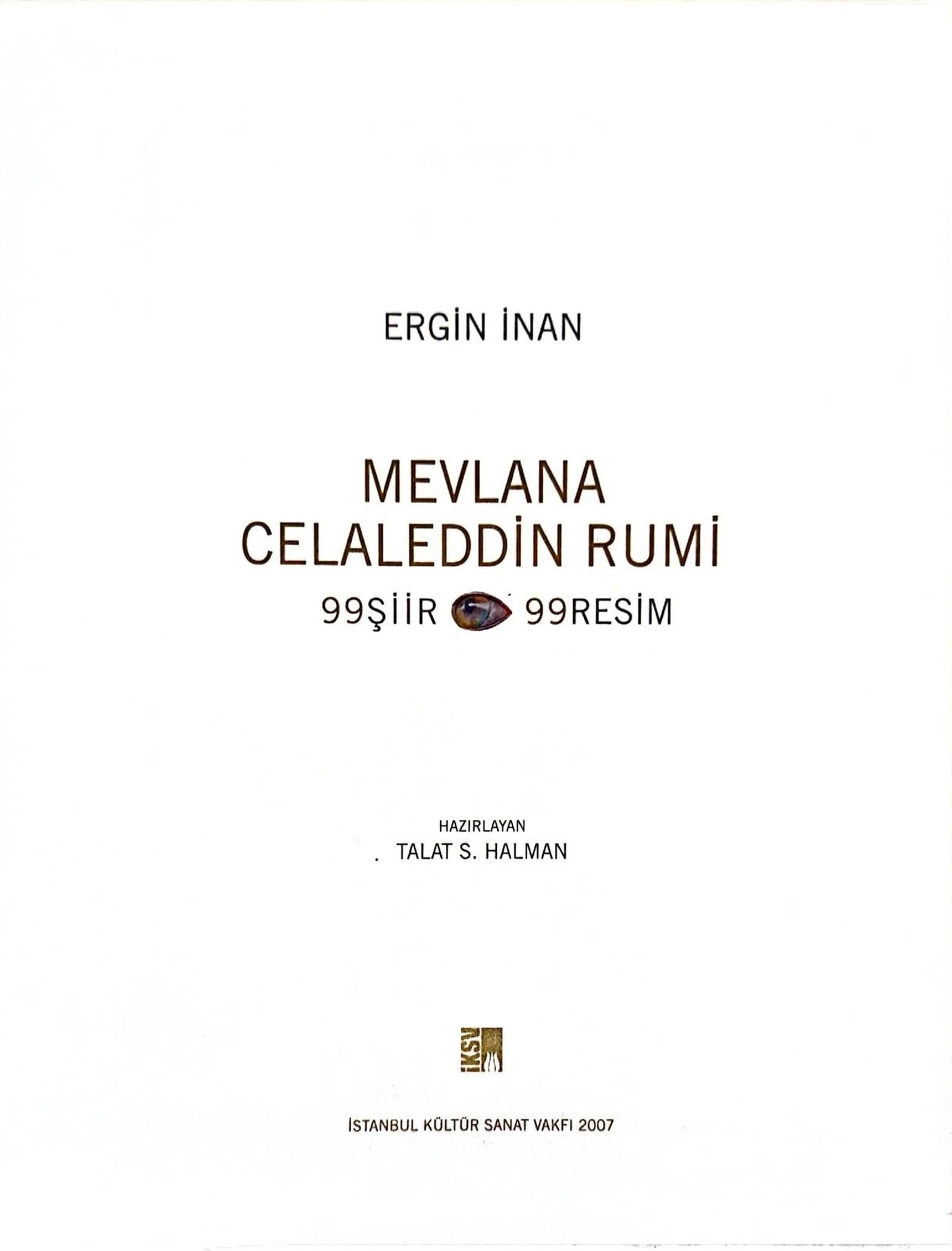Ergin İnan - MEVLANA 99 ŞİİR 99 RESİM SERİSİ - 2007 – görsel 6